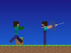 Hra Noob vs Pro But Archers Minecraft online