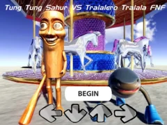 Hra Tung Tung Sahur VS Tralalero Tralala FNF online
