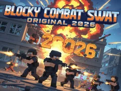 Hra Blocky Combat Swat Original 2026 online
