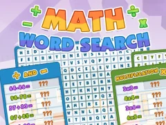 Hra Math Word Search online