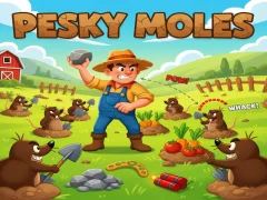 Hra Pesky Moles online