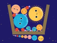Hra Merge Planets online