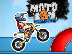 Hra Moto X3M  Pool Party online