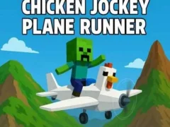 Hra Chicken Jockey Plane Runner online