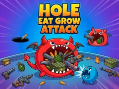 Hra Hole Eat Grow Attack online