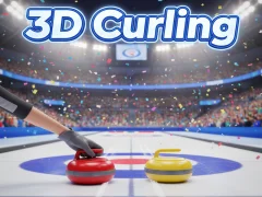 Hra 3D Curling online