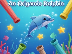 Hra An origami dolphin online