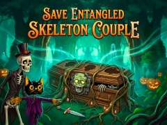 Hra Save Entangled Skeleton Couple online