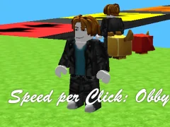 Hra Speed per Click: Obby online