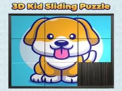 Hra 3D Kid Sliding Puzzle online