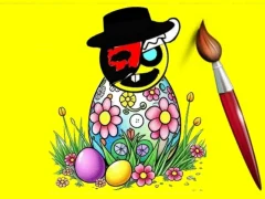 Hra Sprunki Easter Coloring online