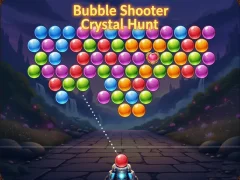 Hra Bubble Shooter Crystal Hunt online
