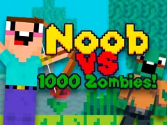Hra Noob vs 1000 Zombies online