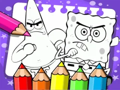 Hra Sponge Bob Coloring Book online