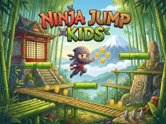 Hra Ninja Jump Kids online