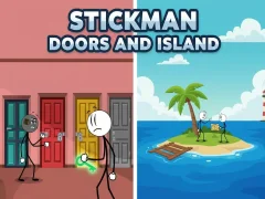 Hra Stickman Doors and Island online