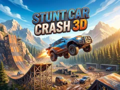 Hra Stunt Car Crash 3D online