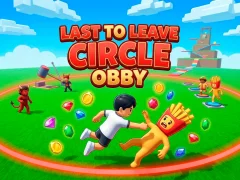 Hra Last to Leave Circle Obby online