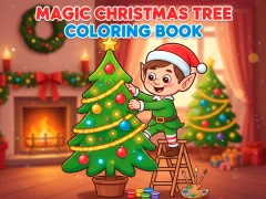 Hra Magic Christmas Tree Coloring Book online