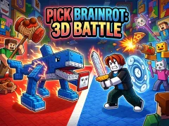 Hra Pick Brainrot: 3D Battle online