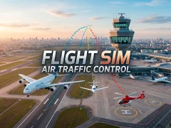 Hra Flight Sim Air Traffic control online