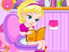 Hra Potty Train Baby Elsa online