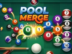 Hra Pool Merge online