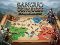 Hra Sanguo Conquest Thirteen Provinces online