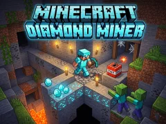Hra Minecraft Diamond Miner online