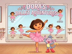Hra Dora's Ballet Adventures online