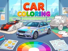 Hra Car Coloring online