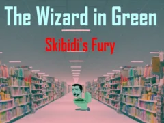 Hra The Wizard Green Skibidis Fury online