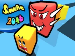 Hra Snake 2048 online