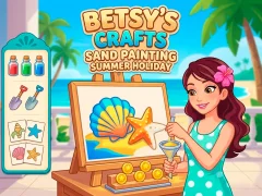 Hra Betsy's Crafts Sand Painting Summer Holiday online