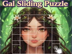 Hra Gal Sliding Puzzle online