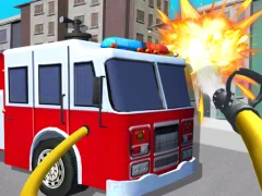 Hra Fire Truck Driving Simulator online