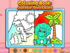 Hra Coloring Book: Jurassic Dinosaurs online