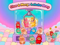Hra Claw & Merge Labubu Drop online