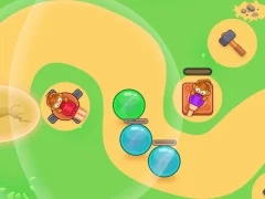 Hra Monkey Bubble Defense online