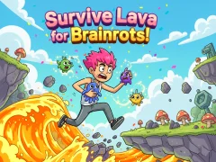 Hra Survive Lava for Brainrots! online