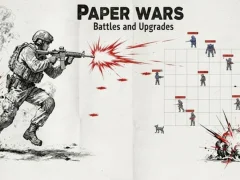 Hra Paper Wars: Battles and Upgrades online