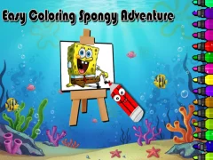 Hra Easy Coloring Spongy Adventure online