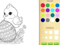 Hra Easter Coloring Book for Kids online