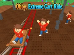 Hra Obby: Extreme Cart Ride online