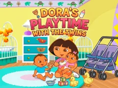 Hra Dora the Explorer Dora's Playtime with the Twins online