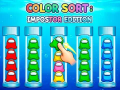 Hra Color Sort: Impostor Edition online