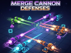 Hra Merge Cannon Defenses online