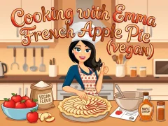 Hra Cooking with Emma French Apple Pie vegan online