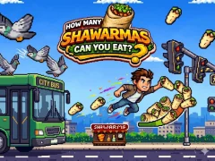 Hra How Many Shawarmas Can You Eat? online