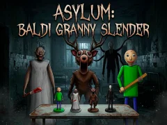 Hra Asylum: Baldi Granny Slender online